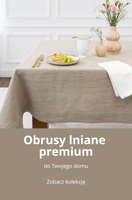 Mobilny baner - Obrusy lniane